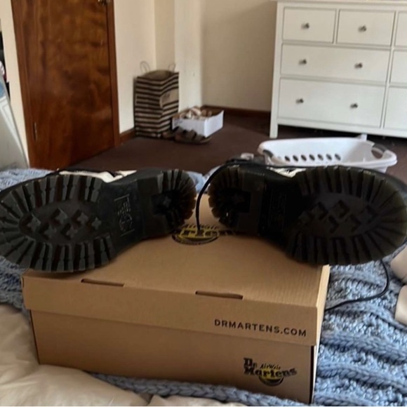 White Platform Doc Martens - Picture 5 of 6